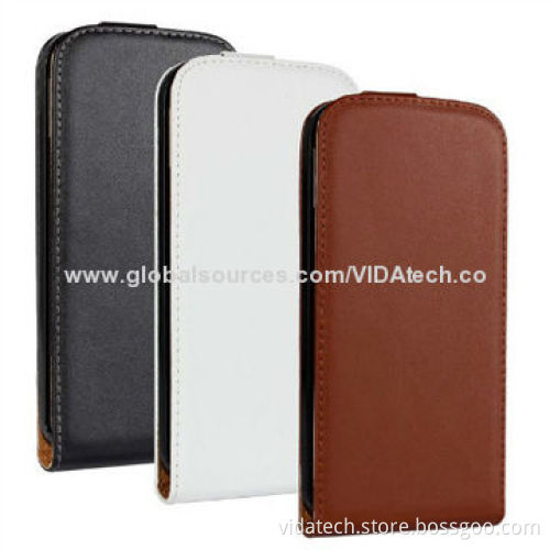 Leather Case with Flip, Suitable for HTC M8
